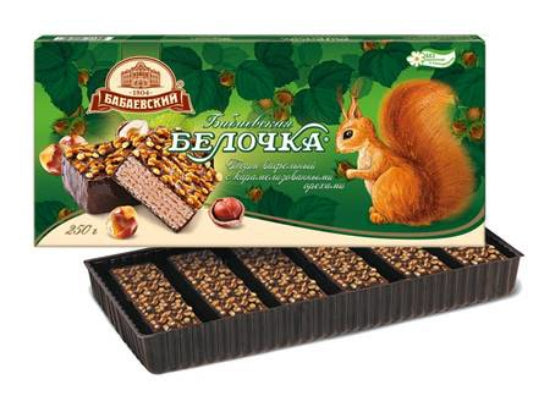 Tort Belochka With Carmemelized Nuts 250gr