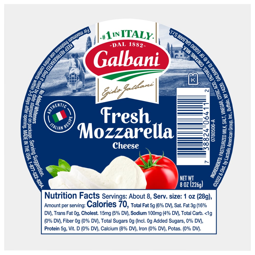 Galbani Fresh Mozzarella Ball 8oz