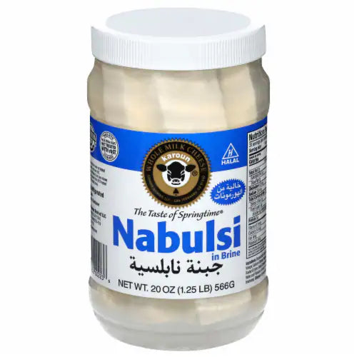 Karoun Nabulsi Cheese In Jar 20oz
