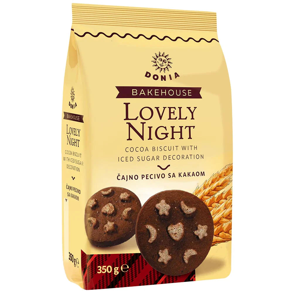 Donia Bakehouse Lovely Night Cocoa Biscuits 350gr