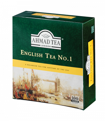 Ahmad Tea 100 T-Bag English No:1 Tagged 200gr