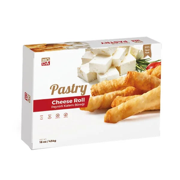 Moda Frozen Cheese Pastry Rolls 1lb