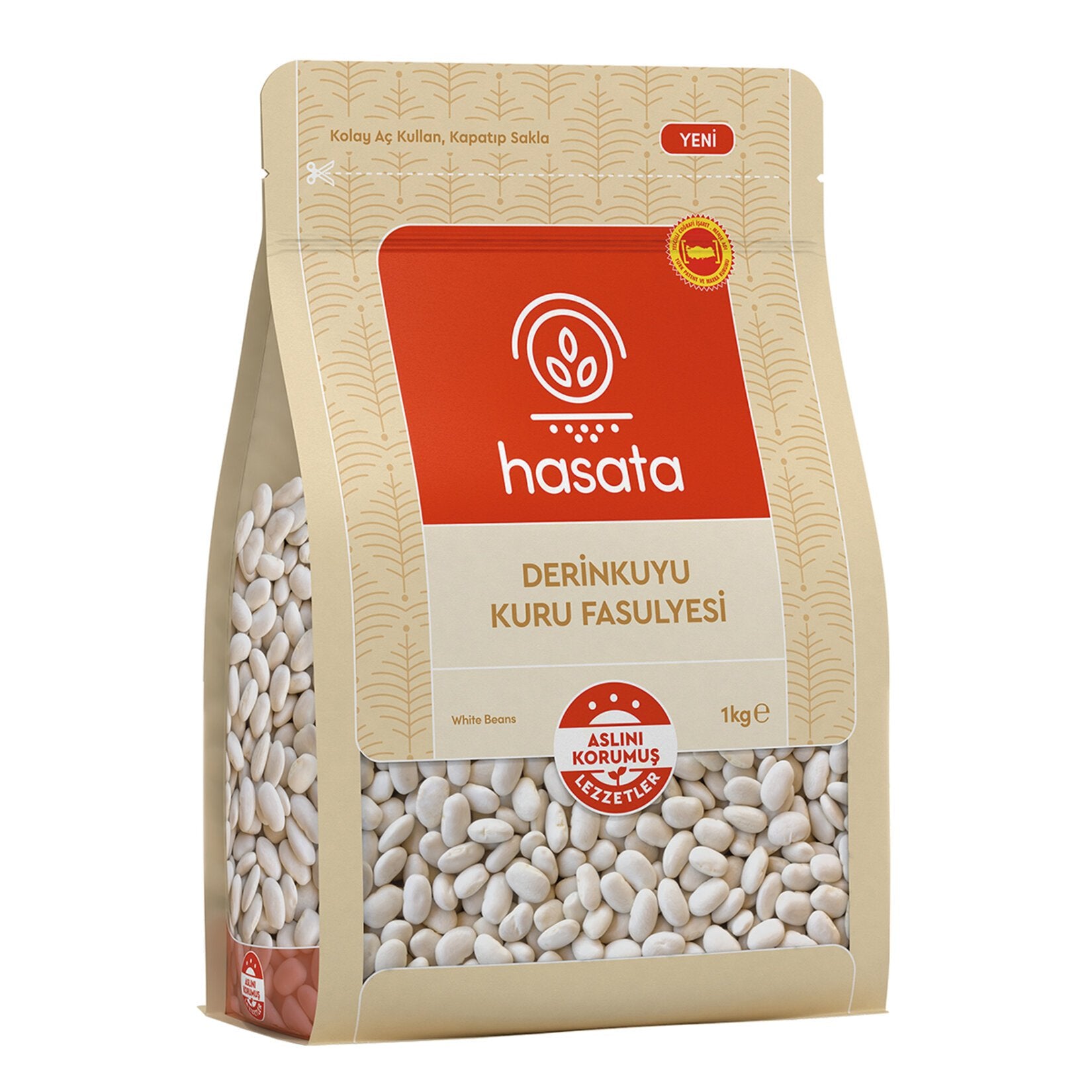 Hasata Derinkuyu Kuru Fasulye 1kg