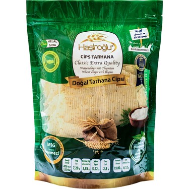 Hasiroglu Tarhana Cips Classic 225gr