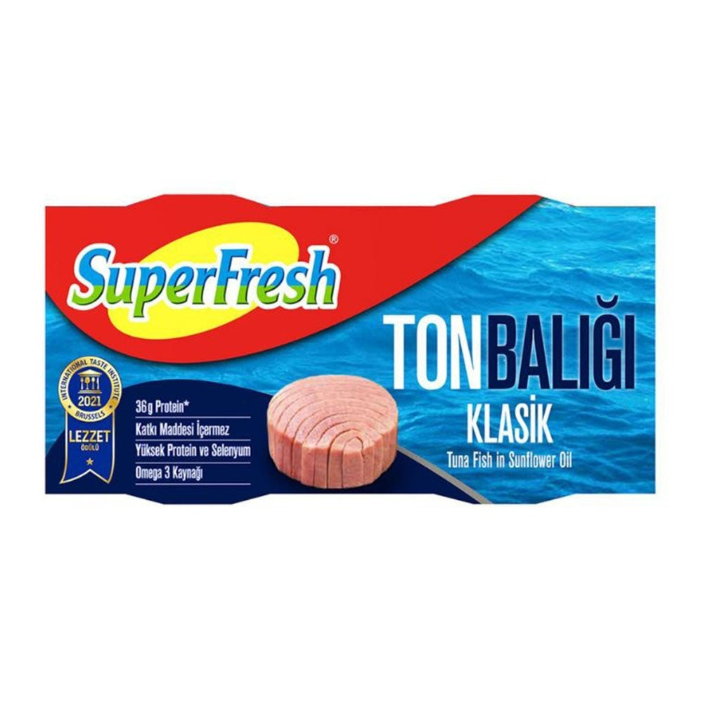 Superfresh Ton In Sunflower Oil 2*140gr