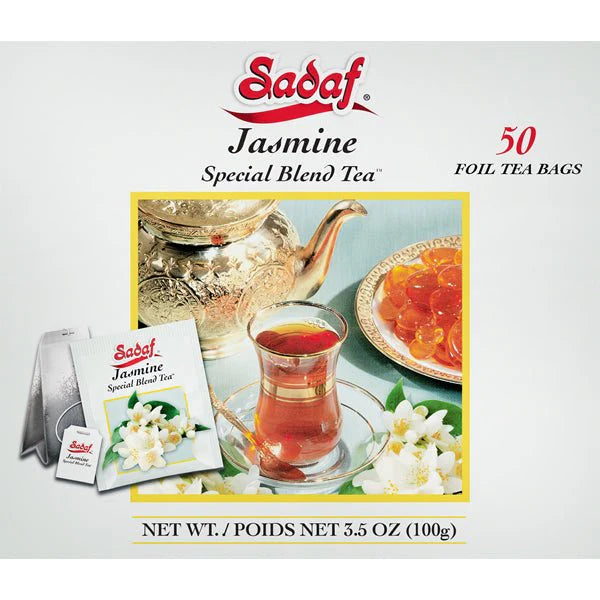 Sadaf Jasmine Special Blend Tea 50 T-Bag 100gr