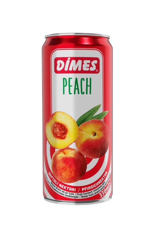 Dimes Peach Nectar In Can 330ml
