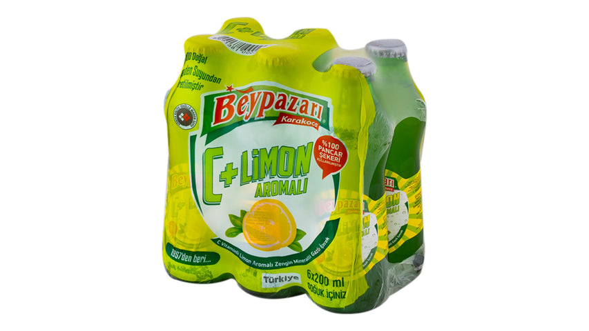 Beypazari Mineral Water Vitamin C & Lemon Flavored 6*200ml