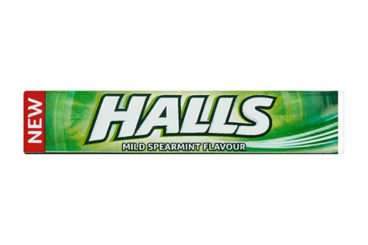 Halls Mild Spearmint Flavor 33.5gr