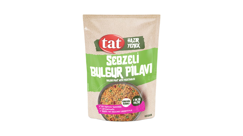 Tat Bulgur Pilaf With Vegetables In Doypack 250gr