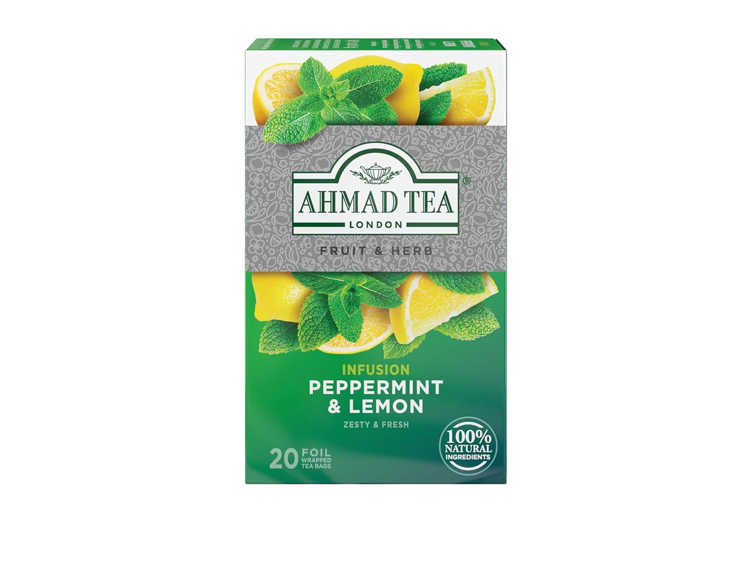 Ahmad Tea Herbal Pepermint & Lemon 1.1oz