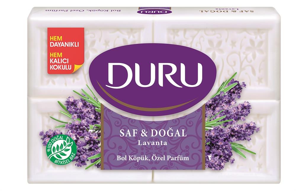 Duru Pure And Natural Levander Soap 4*150gr