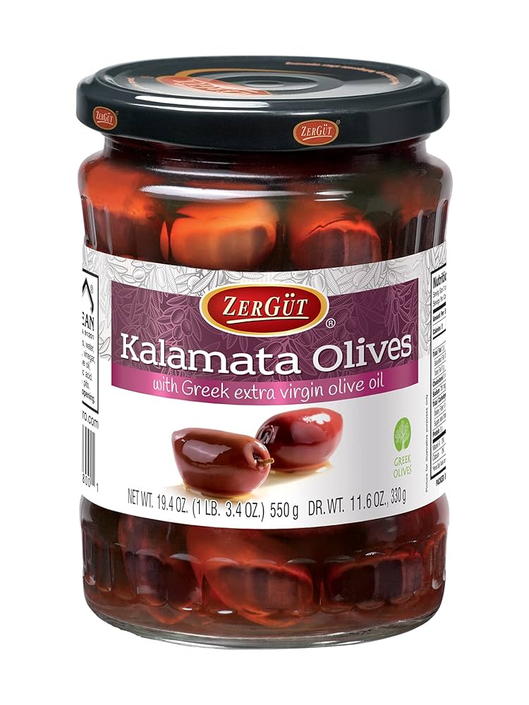 Zergut Olives Kalamata Whole 480gr