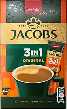 Jacobs Instant Sticks 3In1 Original 24pc 264gr
