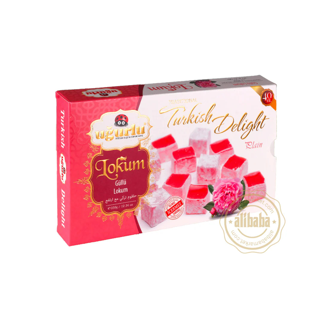 Ugurlu Turkish Delight Rose Flavored 250gr