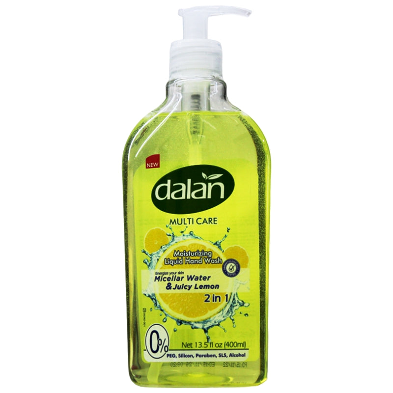 Dalan Liquid Hand Soap With Micellar Water & Juicy Lemon 13.5floz