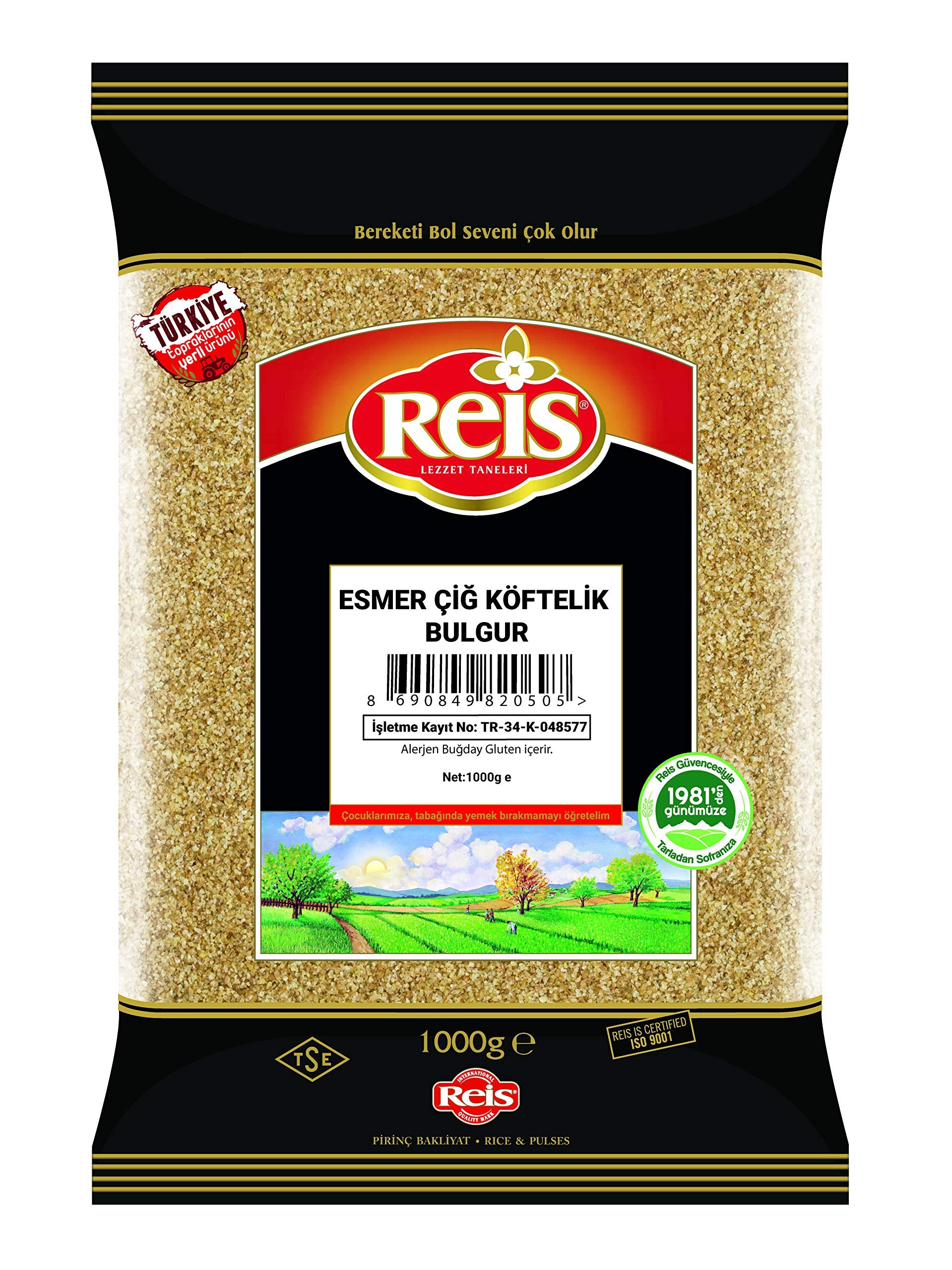 Reis Esmer Cig Koftelik Bulgur 2.2lb