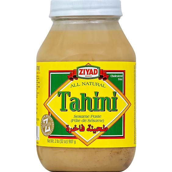 Ziyad Tahini In Glass Jar 2lb