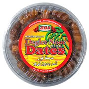 Ziyad Deglet Noor Pitted Date / Tuns In Plastic Pack 24oz