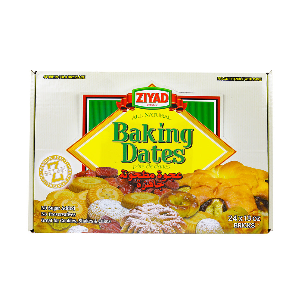 Ziyad Baking Dates / Date Filling In Brick Pack 13oz
