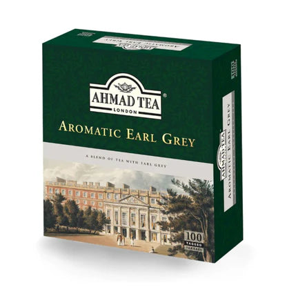 Ahmad Tea 100 T-Bag Aromatic Earl Grey Tagged 200gr