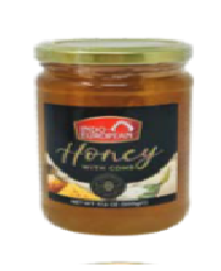 Indo Multi Flower Honey With Comb 500gr