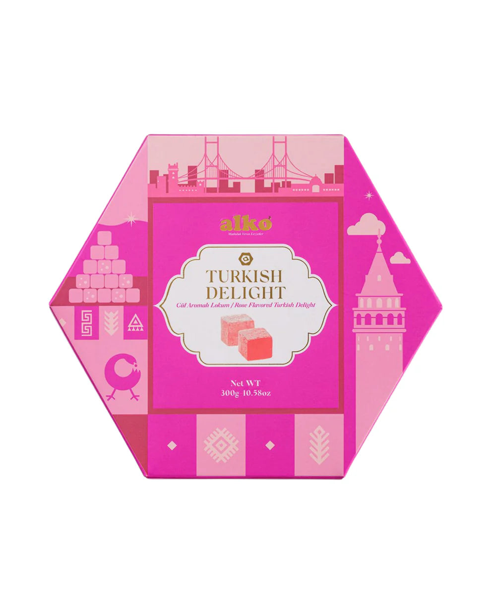 Alko Turkish Delight Rose Flavored 300gr