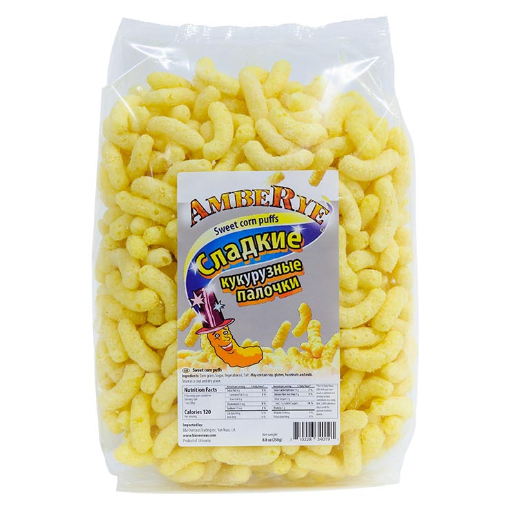 Amberye Sweet Corn Puffs 250gr