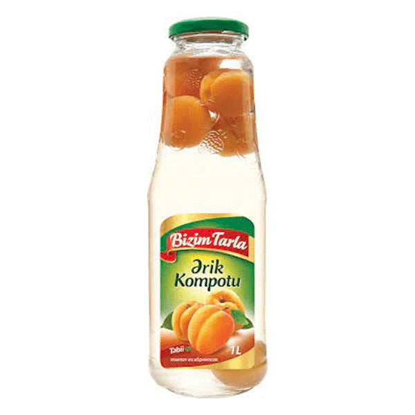 Bizim Tarla Apricot Compote 1lt