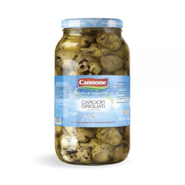 Cannone Grilled Artichokes In Sunflower Oil 580ml