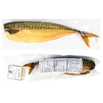 Dauparu Cold Smoked Mackerel Head Off Each