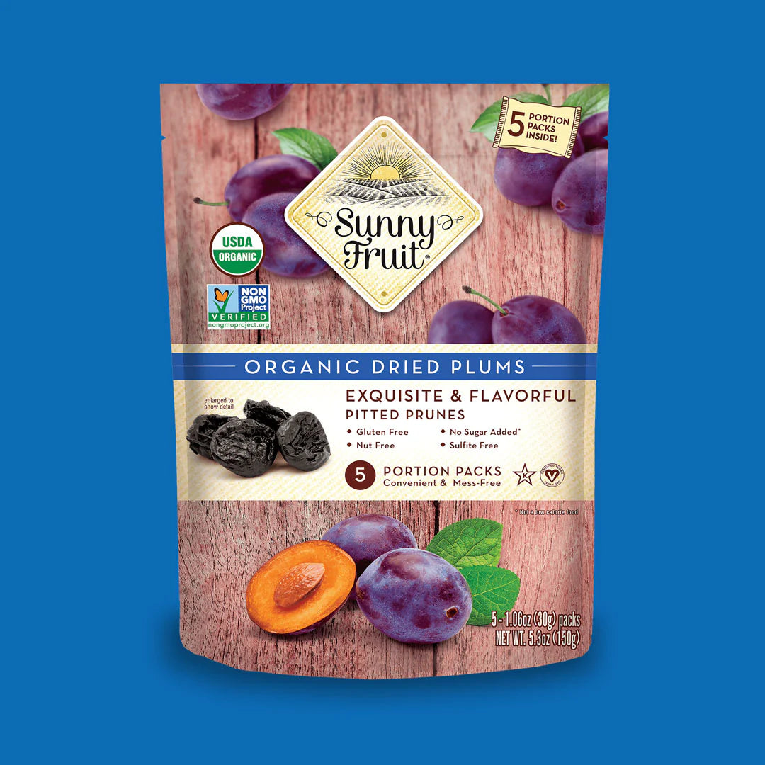 Sunny Fruit Organic Dried Plums 250gr