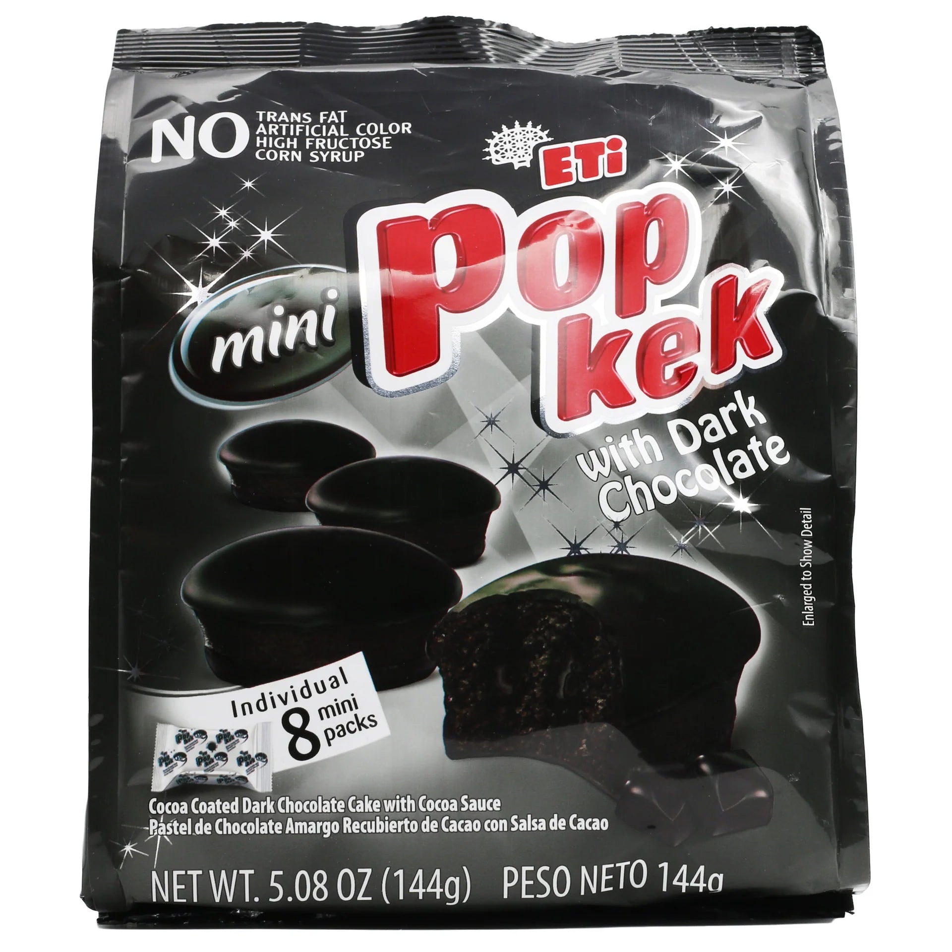 Eti Popkek Mini Dark Chocolate 144gr
