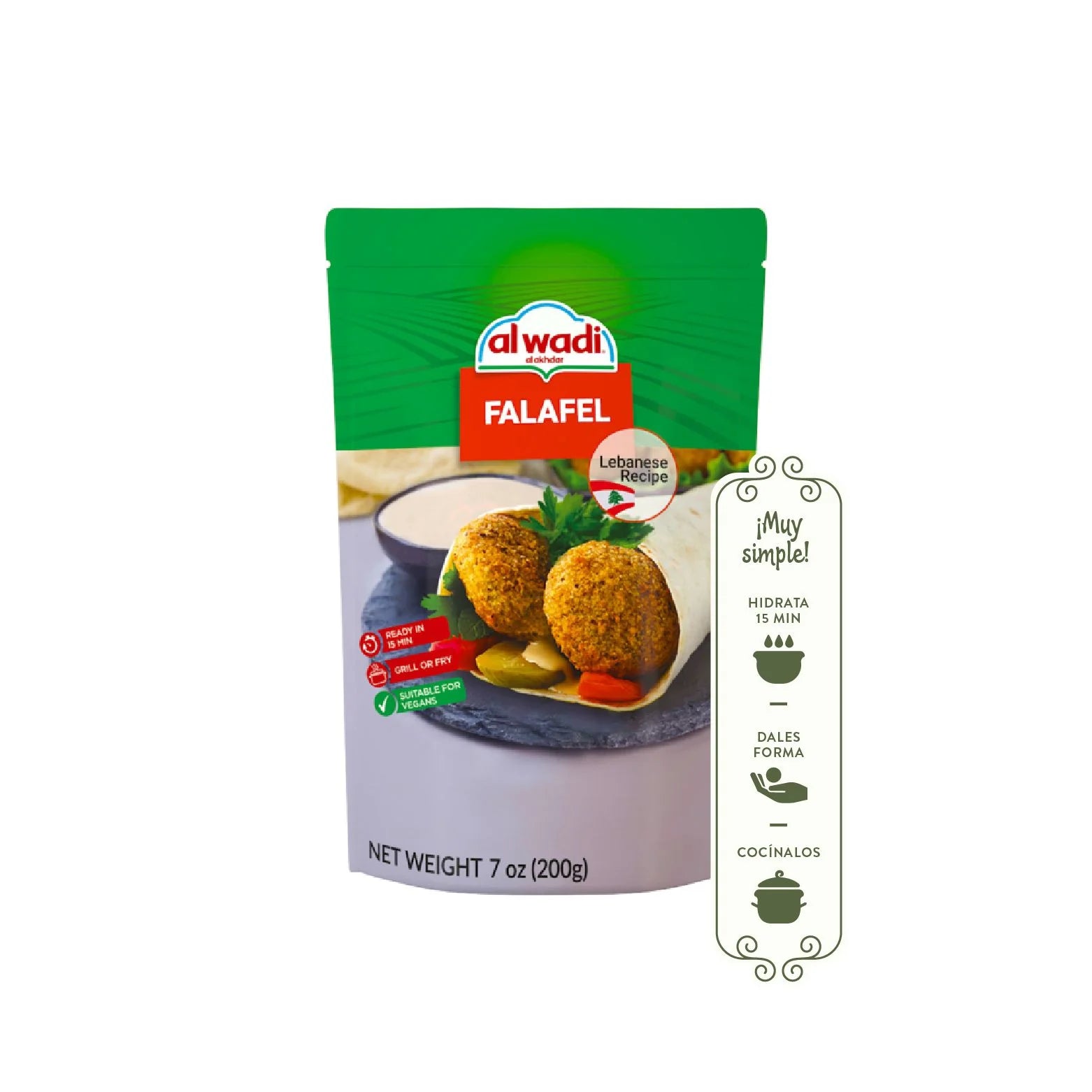 Alwadi Falafel Mix 200gr