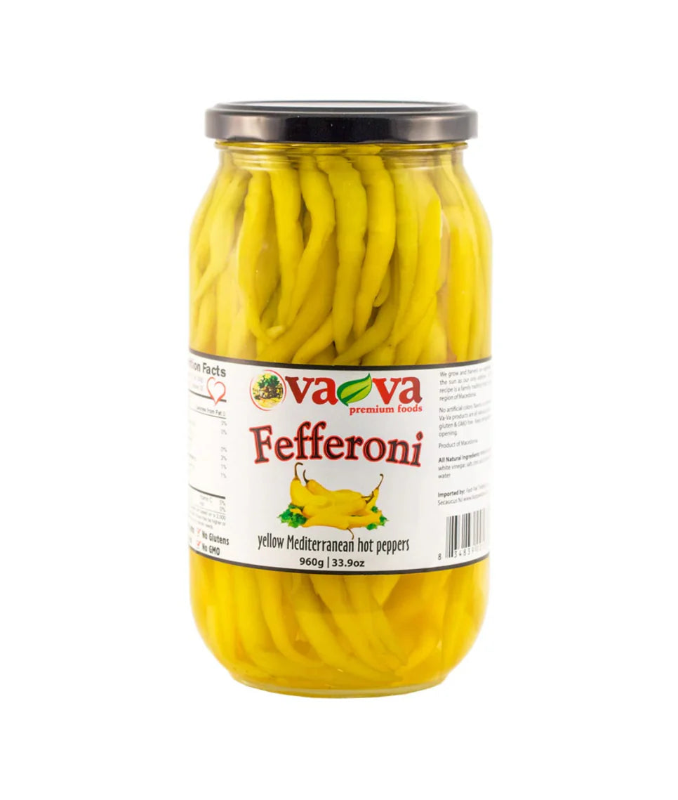 Vava Hot Yellow Fefferoni 960gr