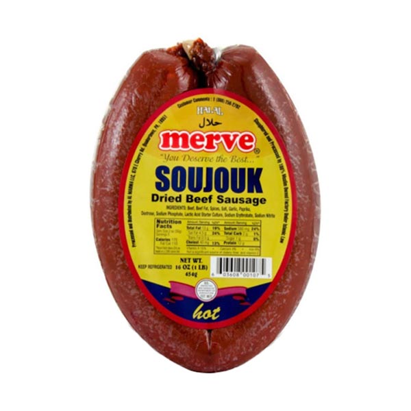 Merve Soujouk Hot 16 oz