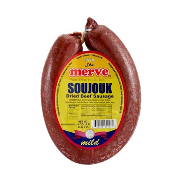 Merve Soujouk Mild 16 oz