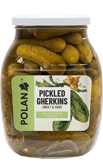 Polan Gherkins Whole Pickled 900gr