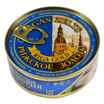Riga Gold Atl Mackerel In Oil 240gr