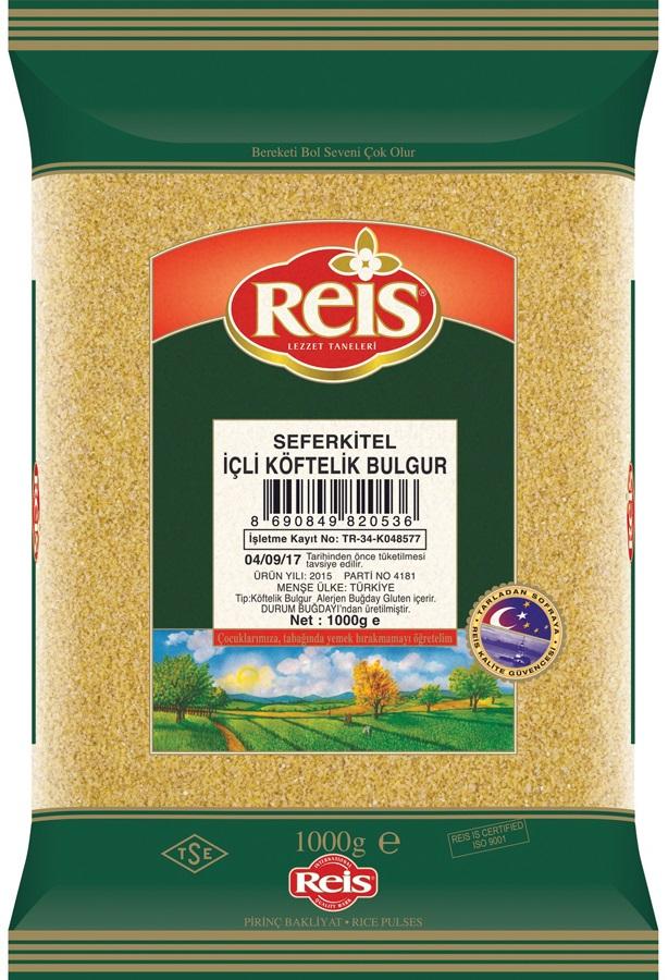 Reis Icli Koftelik Bulgur Seferkitel 2.2lb