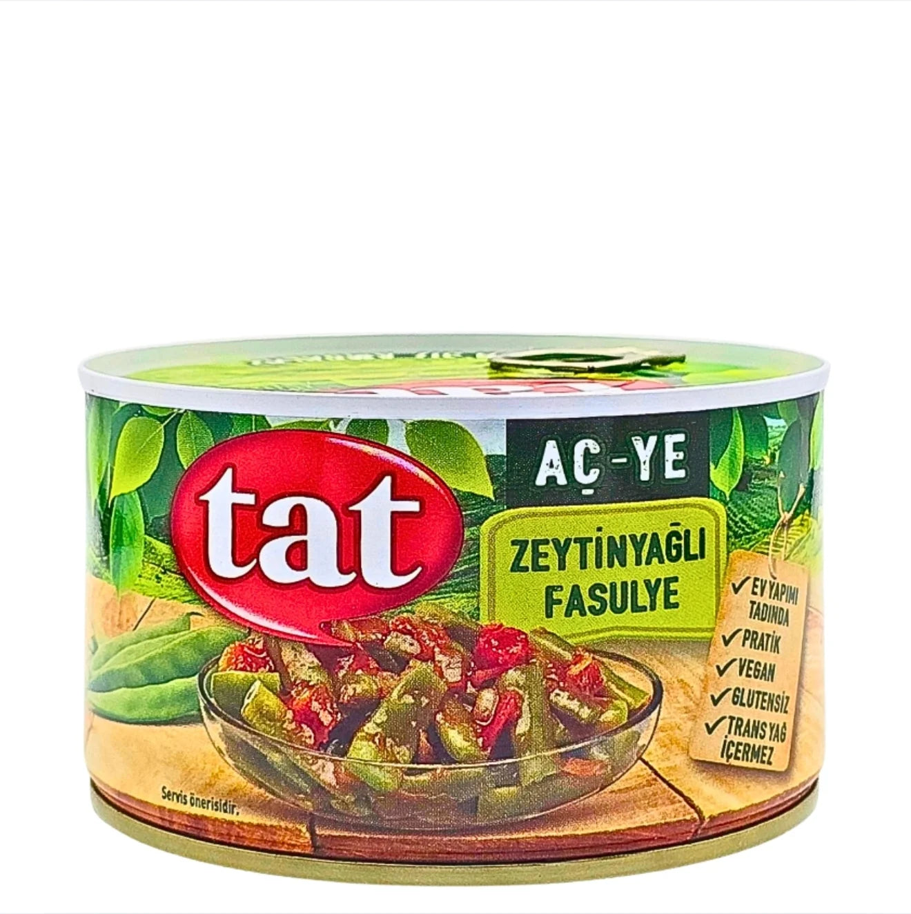 Tat Green Beans In Olive Oil Can 380gr