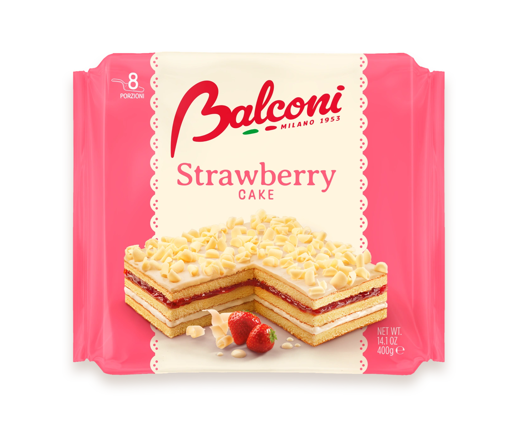 Balconi Torta Strawberry Cake 400gr