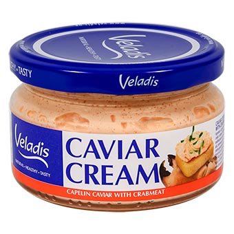 L. Capelin Roe With Crabmeat 180gr