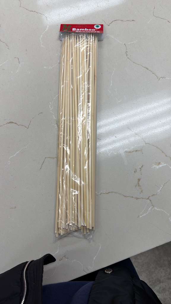 Bamboo Flat Skewers 40pcs