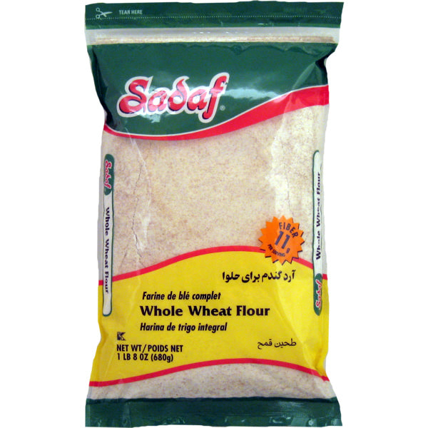 Sadaf Whole Wheat Flour (For Halva) 24oz