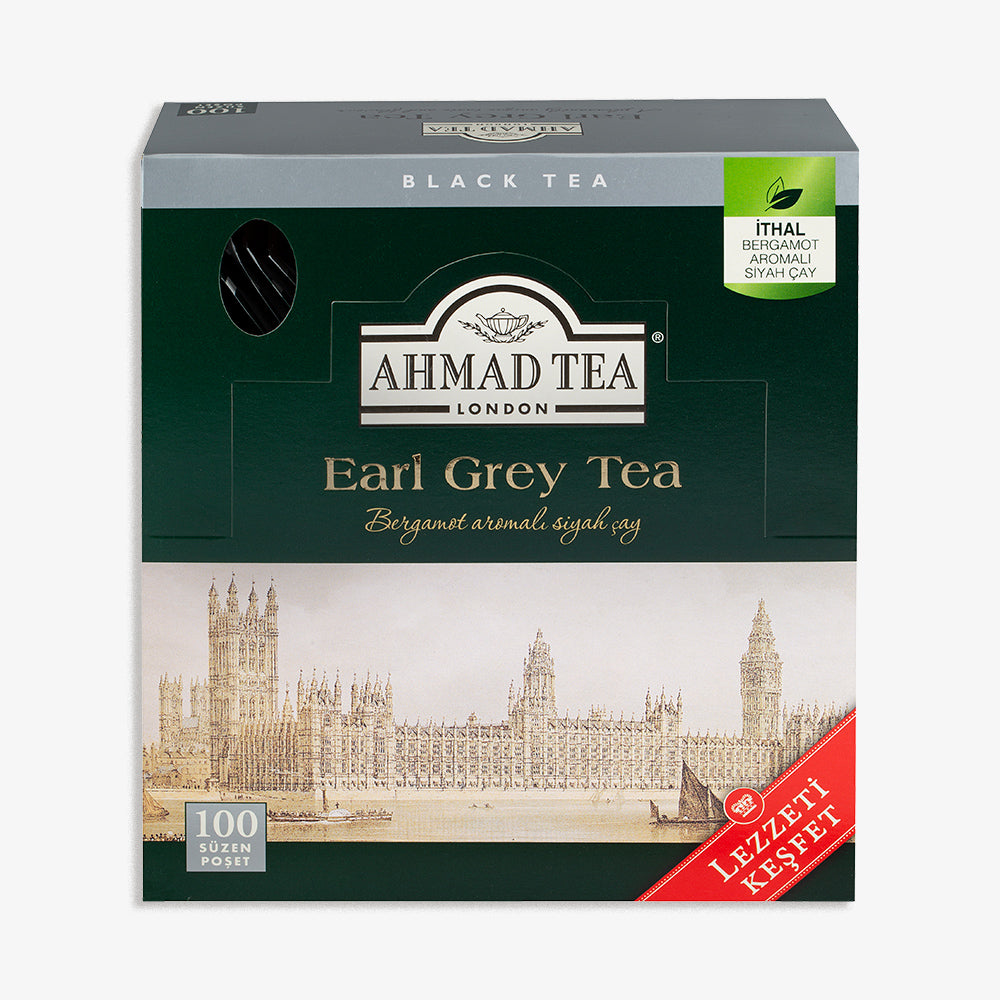 Ahmad Tea 100 T-Bag Earl Grey Envelope 200gr