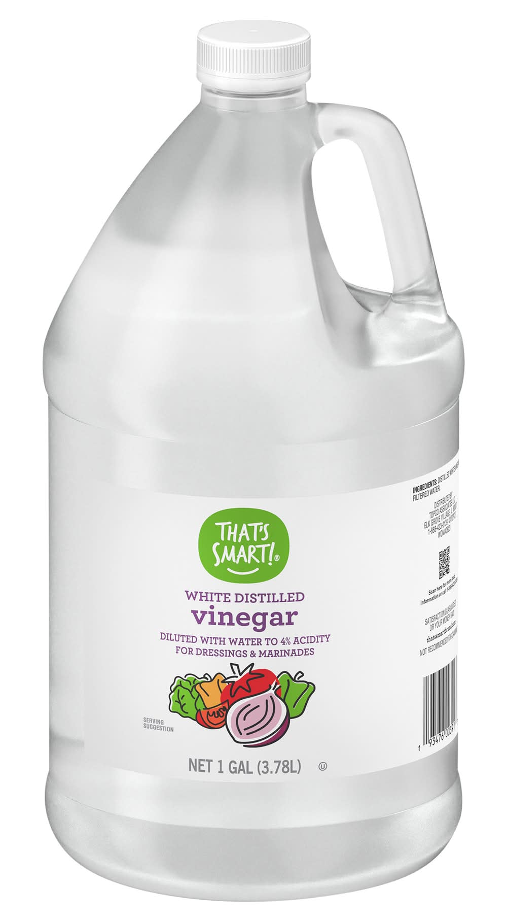 Sadaf Vinegar White Distilled 1Gallon