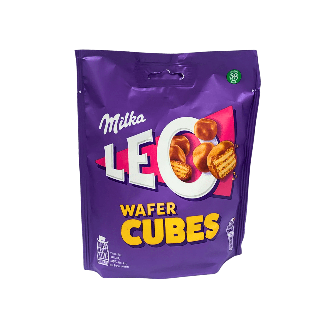 Milka Leo Wafer Cubes 150gr