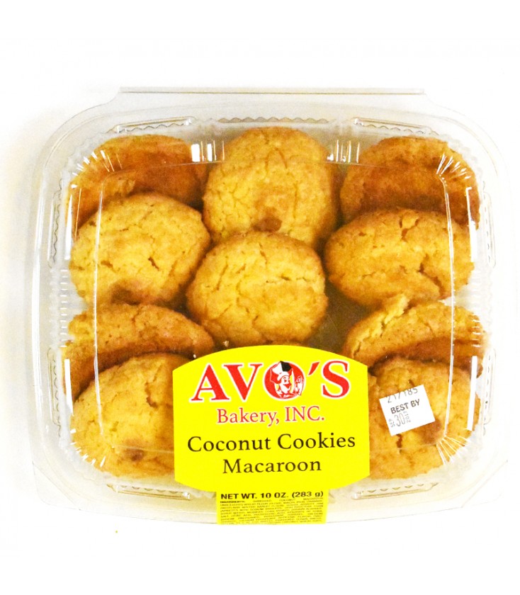 Avos Cococnut Cookies Macaroon 283gr