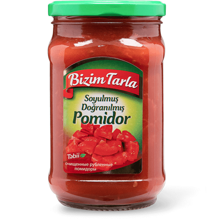 Bizim Tarla Chopped Tomatoes 640gr